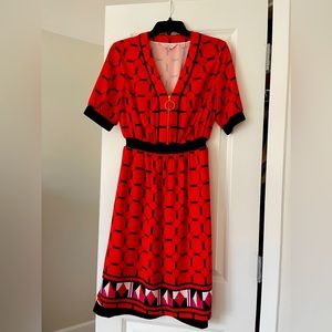 Fun and flirty Ted Baker dress  is assertive yet sweet.